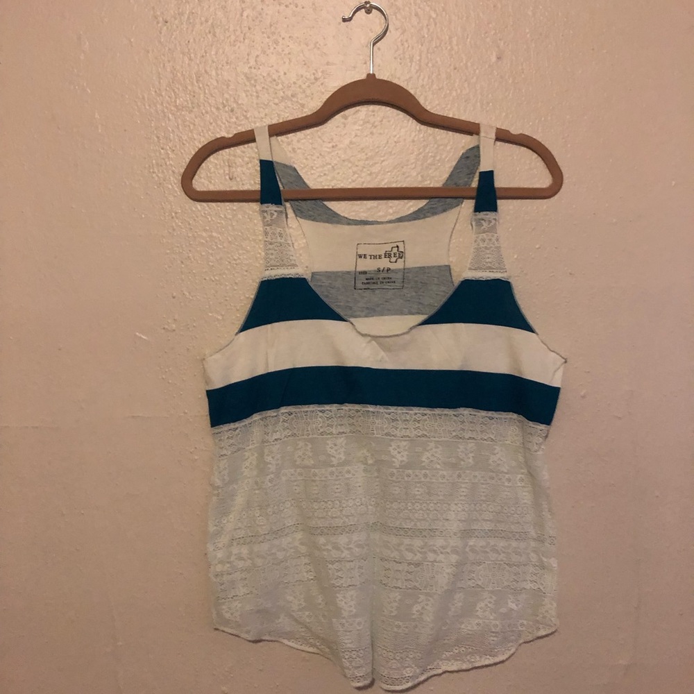 Great tank for layering with texture!